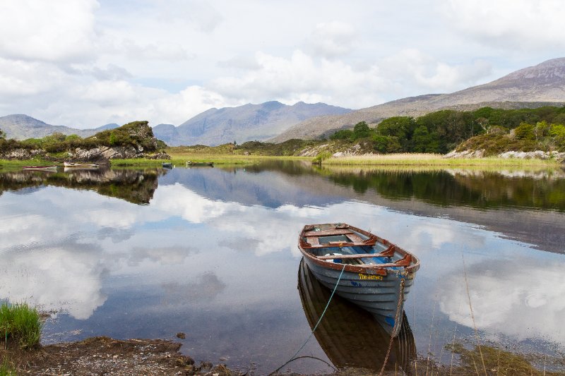 Cork_Kerry_2014 (28).jpg - Fishing boats at the Upper Lake Killarney County Kerry
